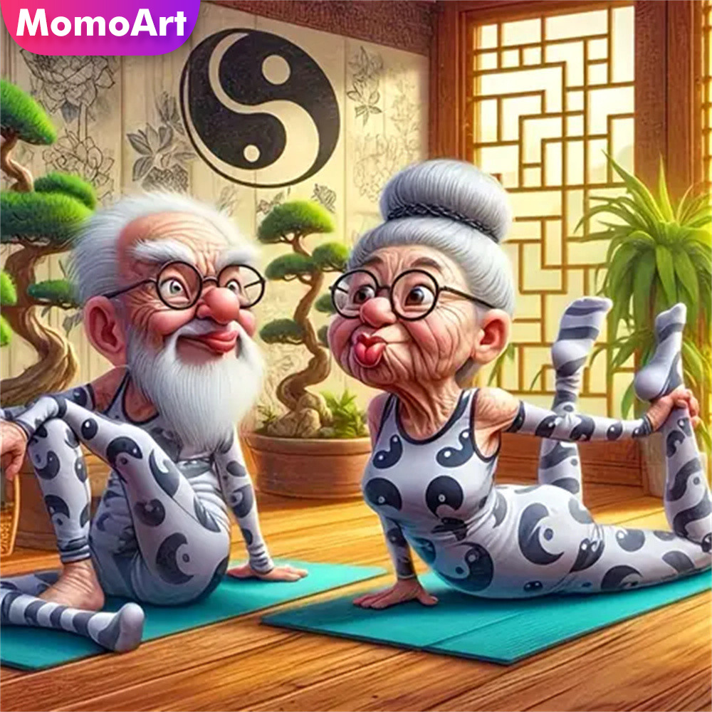 Momoart เก่าคนเพชรโมเสคคู่เต็ม - Photo Mosaic Print บทวิจารณ์และราคา