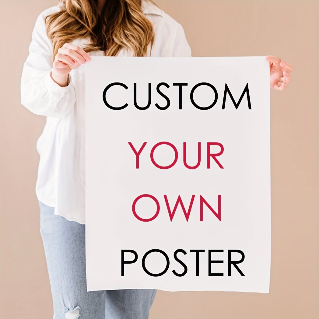 ภาพพิมพ์บนผ้าใบตามสั่งจากภาพถ่ - Custom Map Poster บทวิจารณ์และราคา