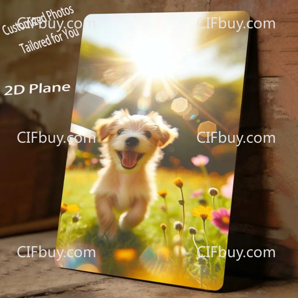 [2D แบน] ป้ายโลหะตกแต่งผนังบ้า - Pet Portrait Custom บทวิจารณ์และราคา