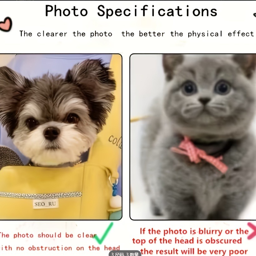 แท่นวางอะคริลิกสำหรับสัตว์เลี้ - Pet Portrait Custom บทวิจารณ์และราคา