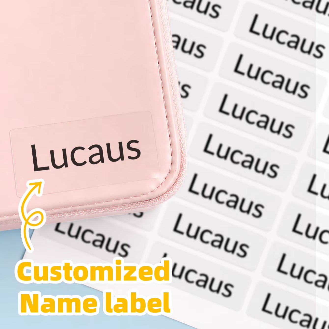 1-240PCS สติกเกอร์ชื่อส่วนบุคค - Personalized Name Box บทวิจารณ์และราคา