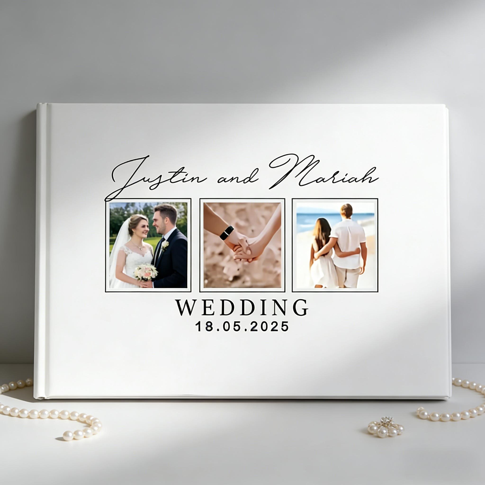 สมุดอวยพรงานแต่งงานแบบสั่งทำพิ - Custom Photo Book บทวิจารณ์และราคา